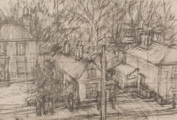 Barry Newis, Drawing -- Houses/Buildings, 2014