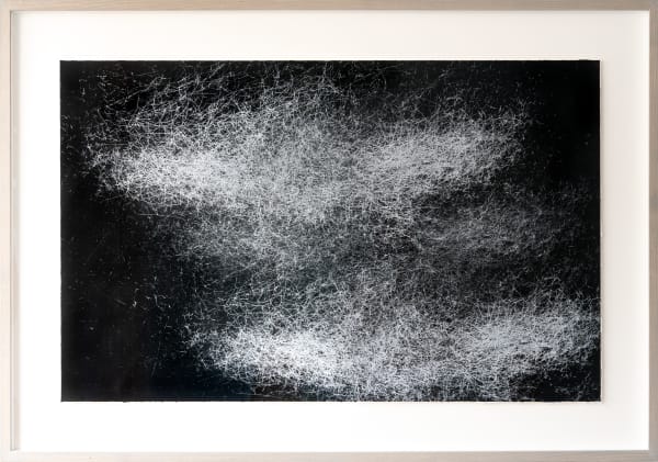 Julie Leach, Wind Dance III (repeat black) - wind through the Acacia Tree, 16 mph westerly, 525 minutes