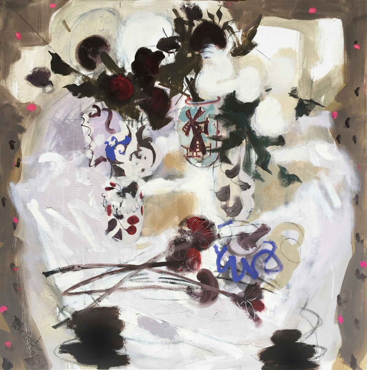 Peter Lloyd-Jones, Wemyss Pot and Windmill, 2019