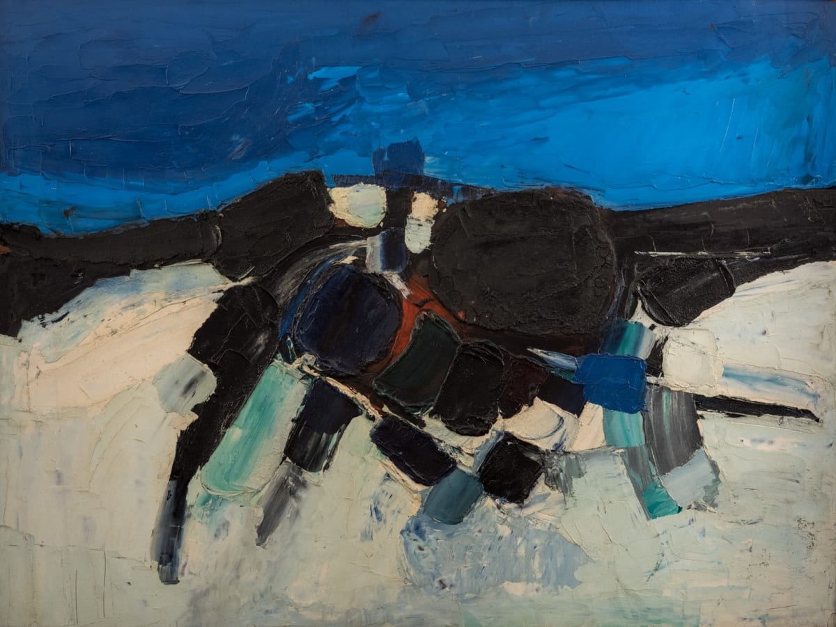 Peter Oliver, Breton Beach Scene, c.1960